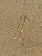 Cone Shell Chain Earrings