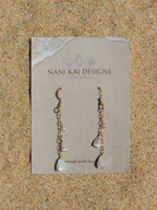 Cone Shell Chain Earrings