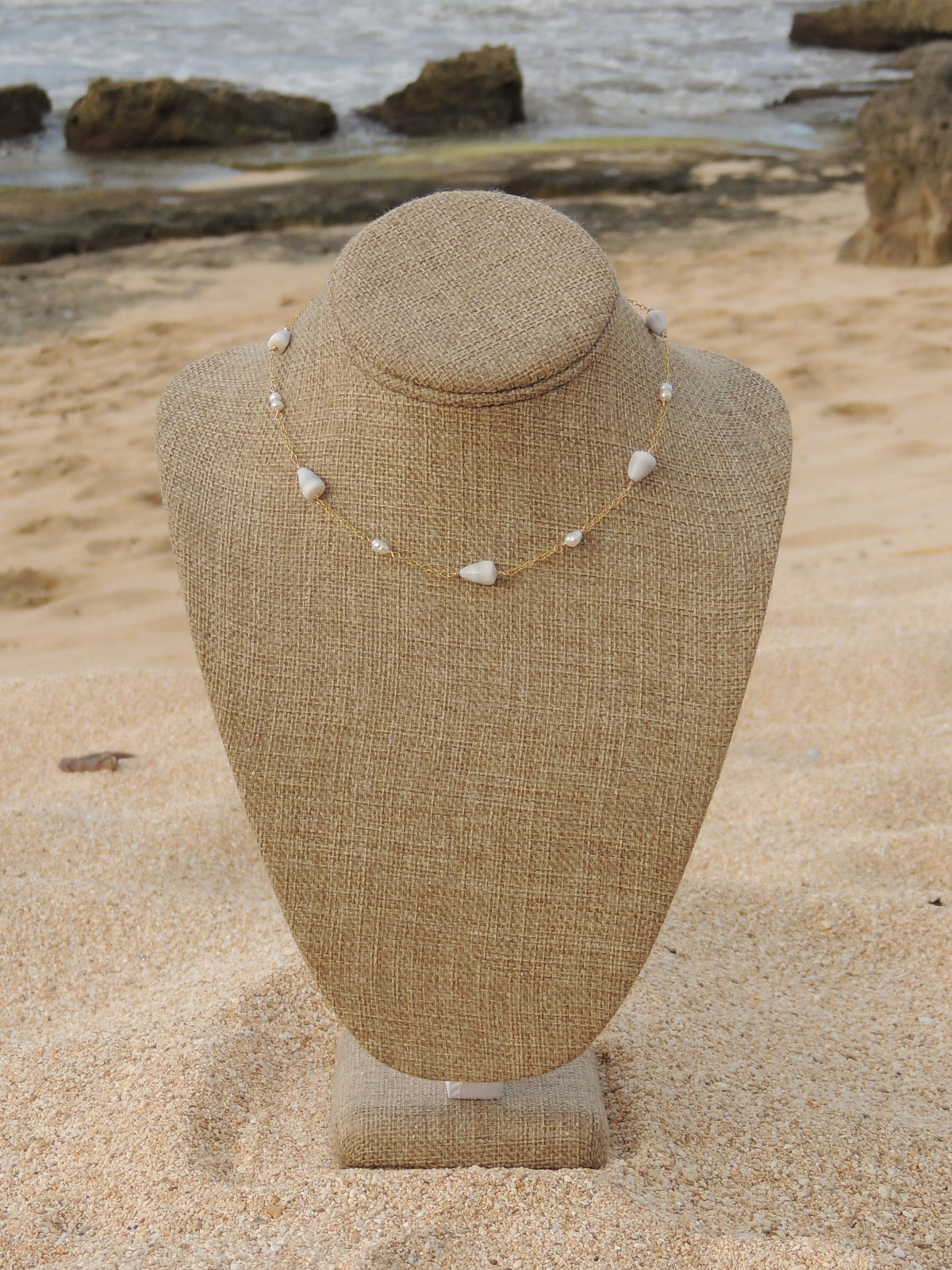 Cone Shell Choker Necklace