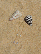 Cone Shell Chain Earrings