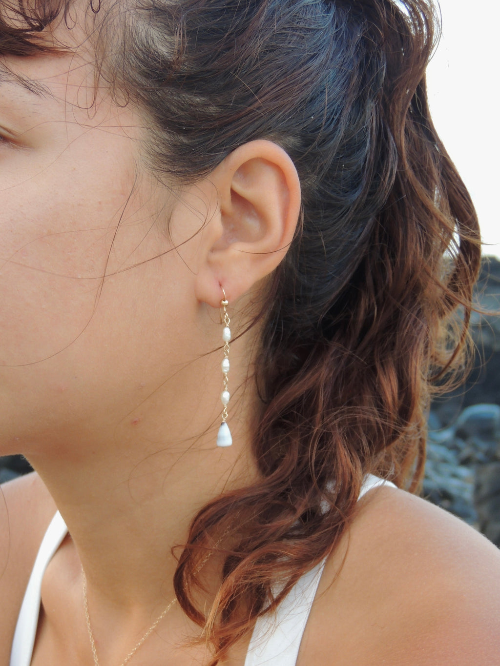 Drupe Shell Earrings