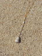 Cone Shell Lariat Necklace