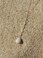 Cone Shell Lariat Necklace