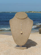 Cone Shell Lariat Necklace