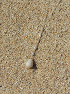 Abbreviated Cone Shell Lariat Necklace