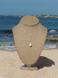 Abbreviated Cone Shell Lariat Necklace