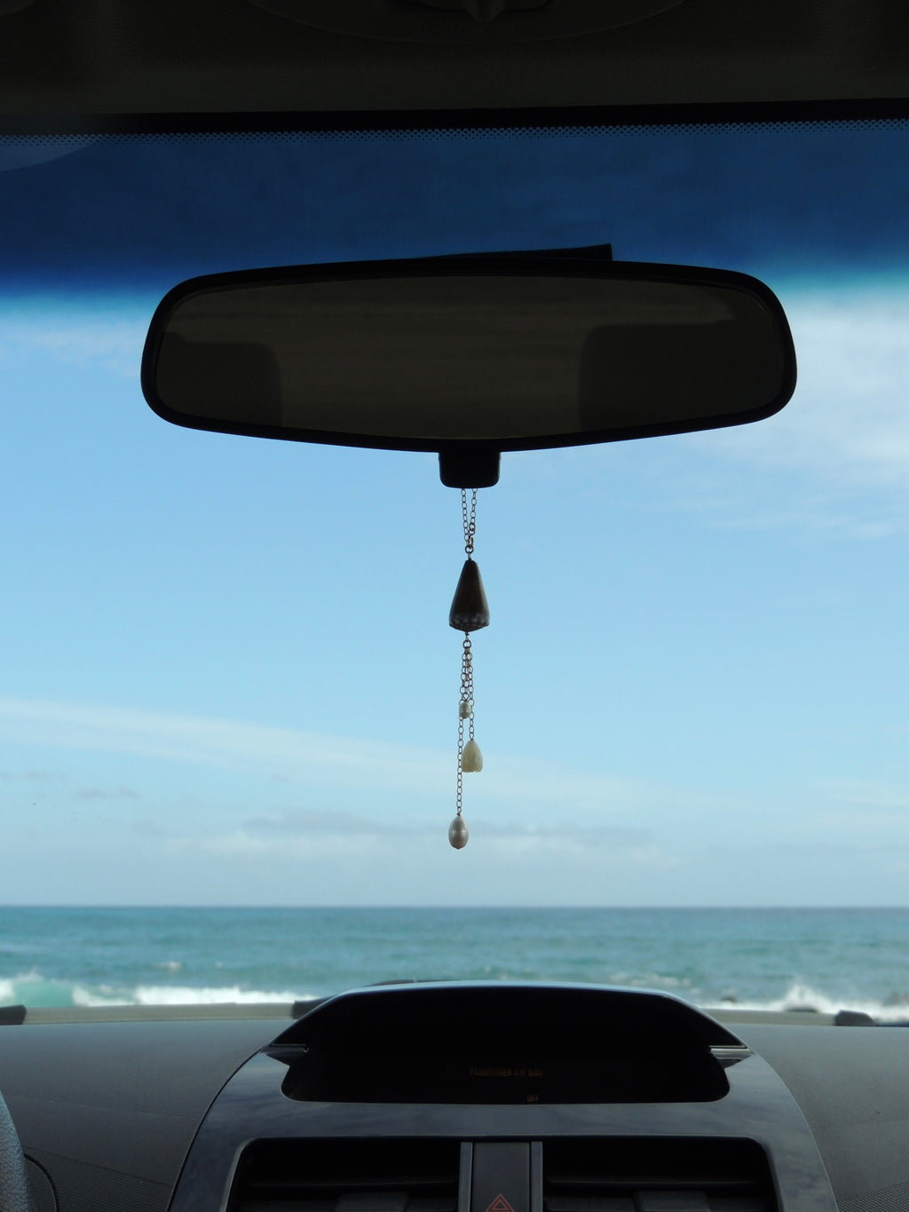 Rear View Mirror Charm