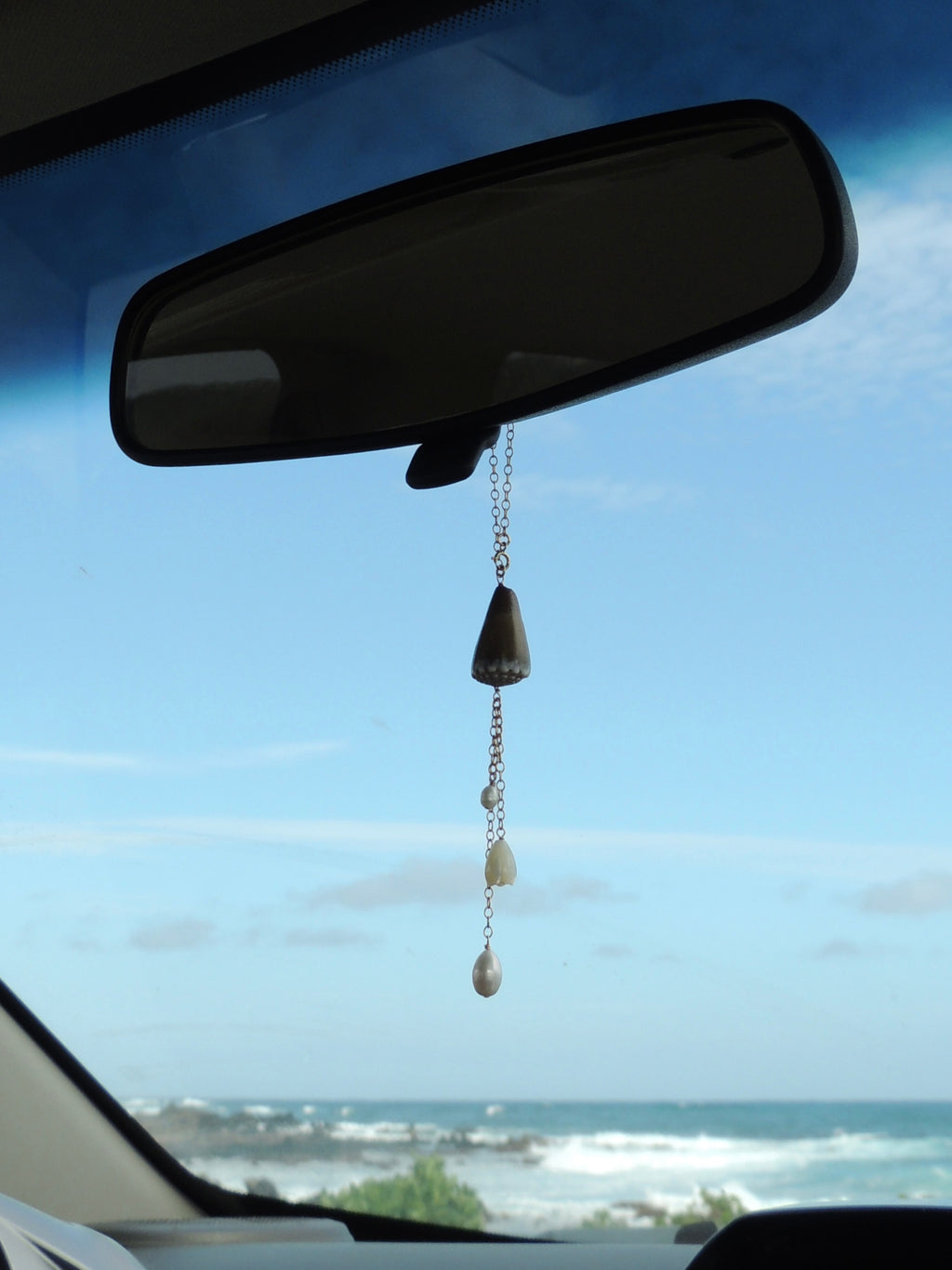 Rear View Mirror Charm