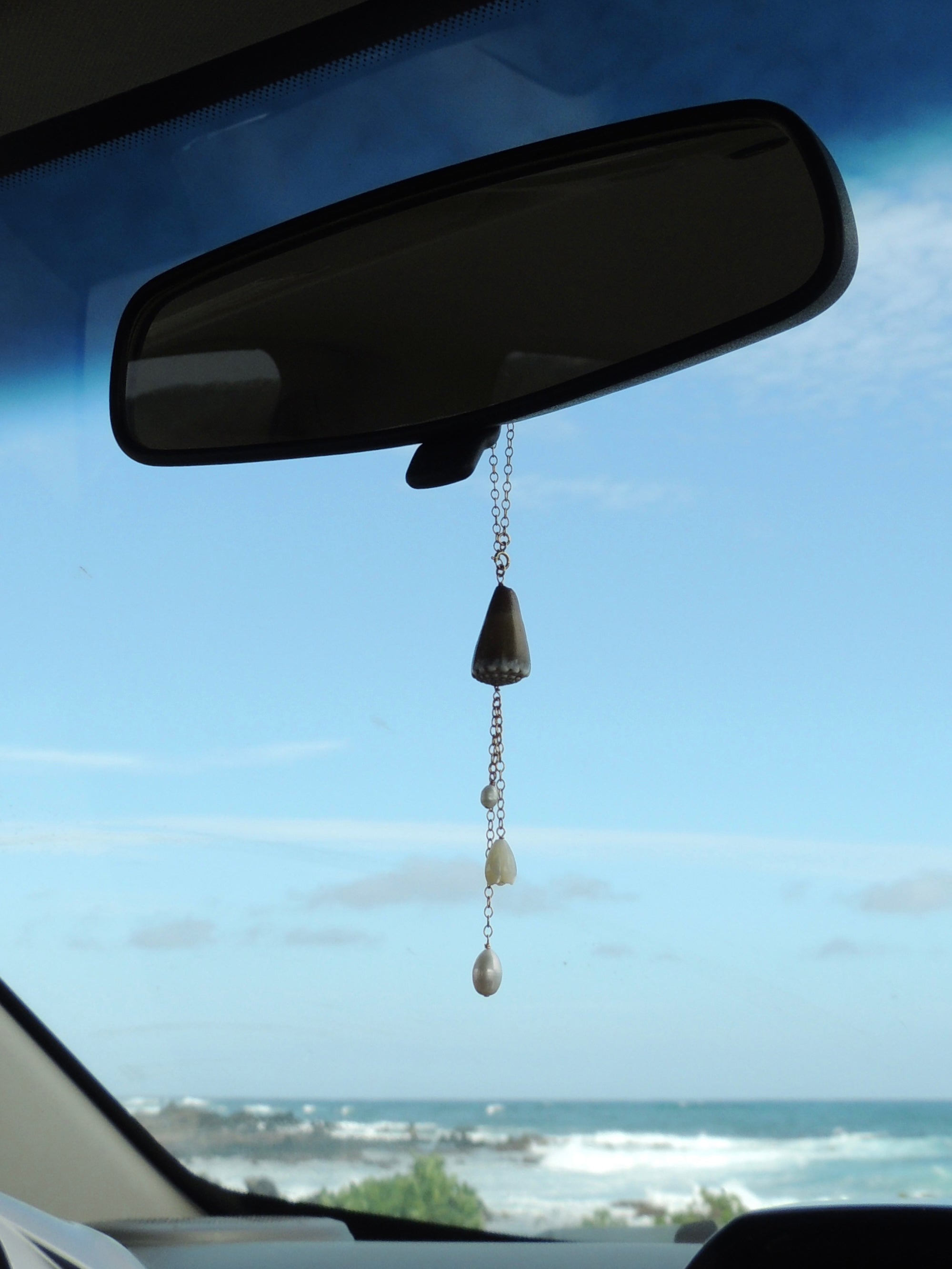 Rear View Mirror Charm