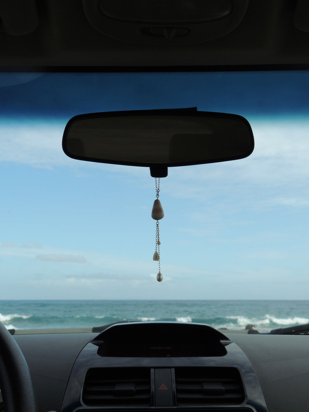 Rear View Mirror Charm