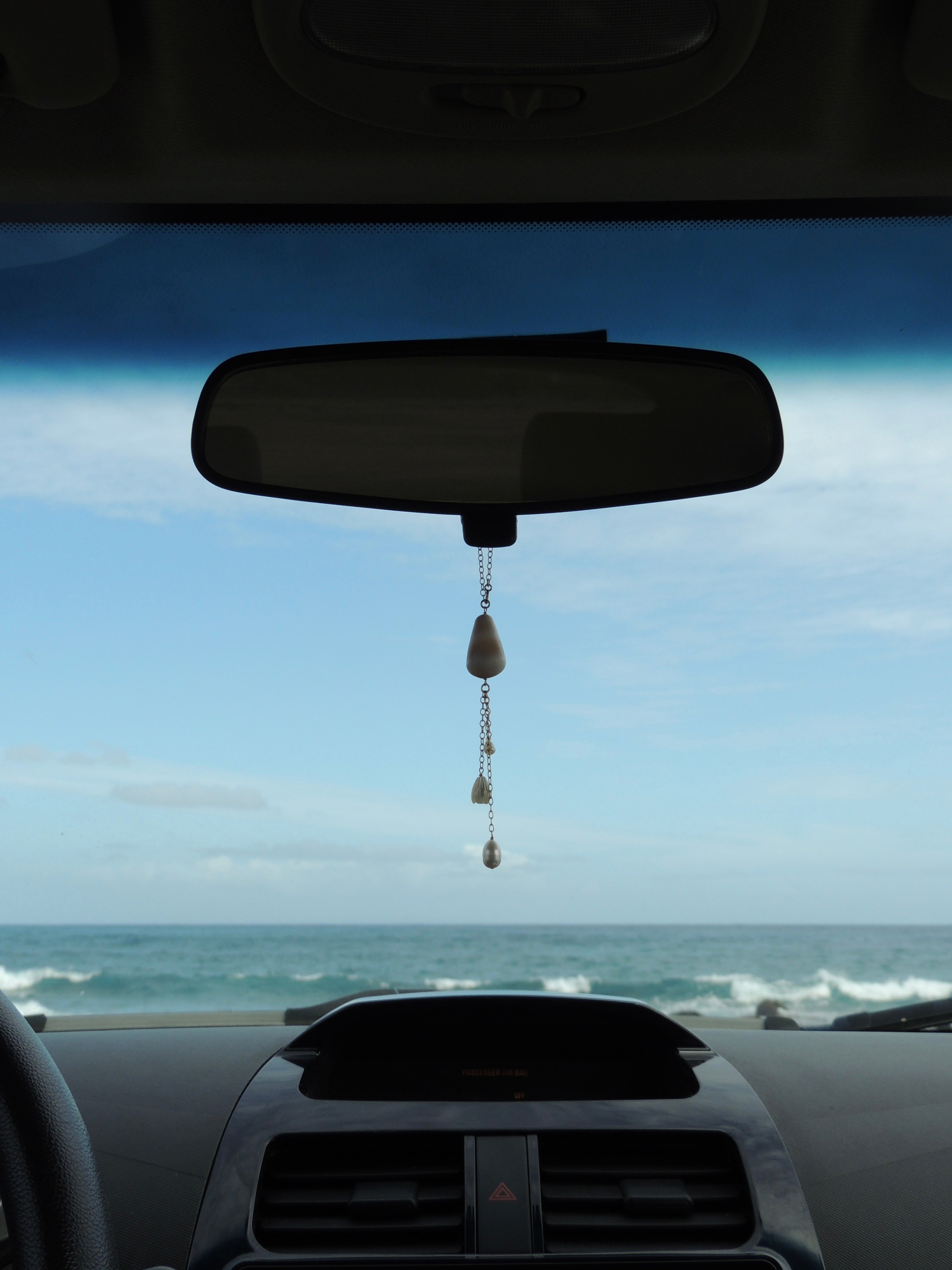 Rear View Mirror Charm