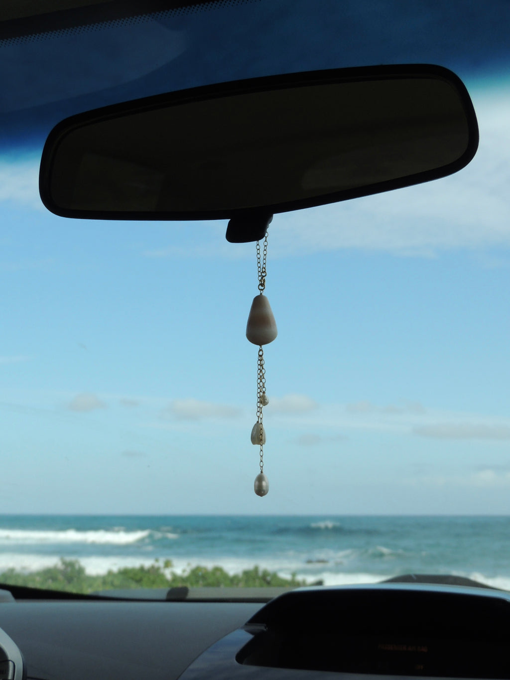 Rear View Mirror Charm