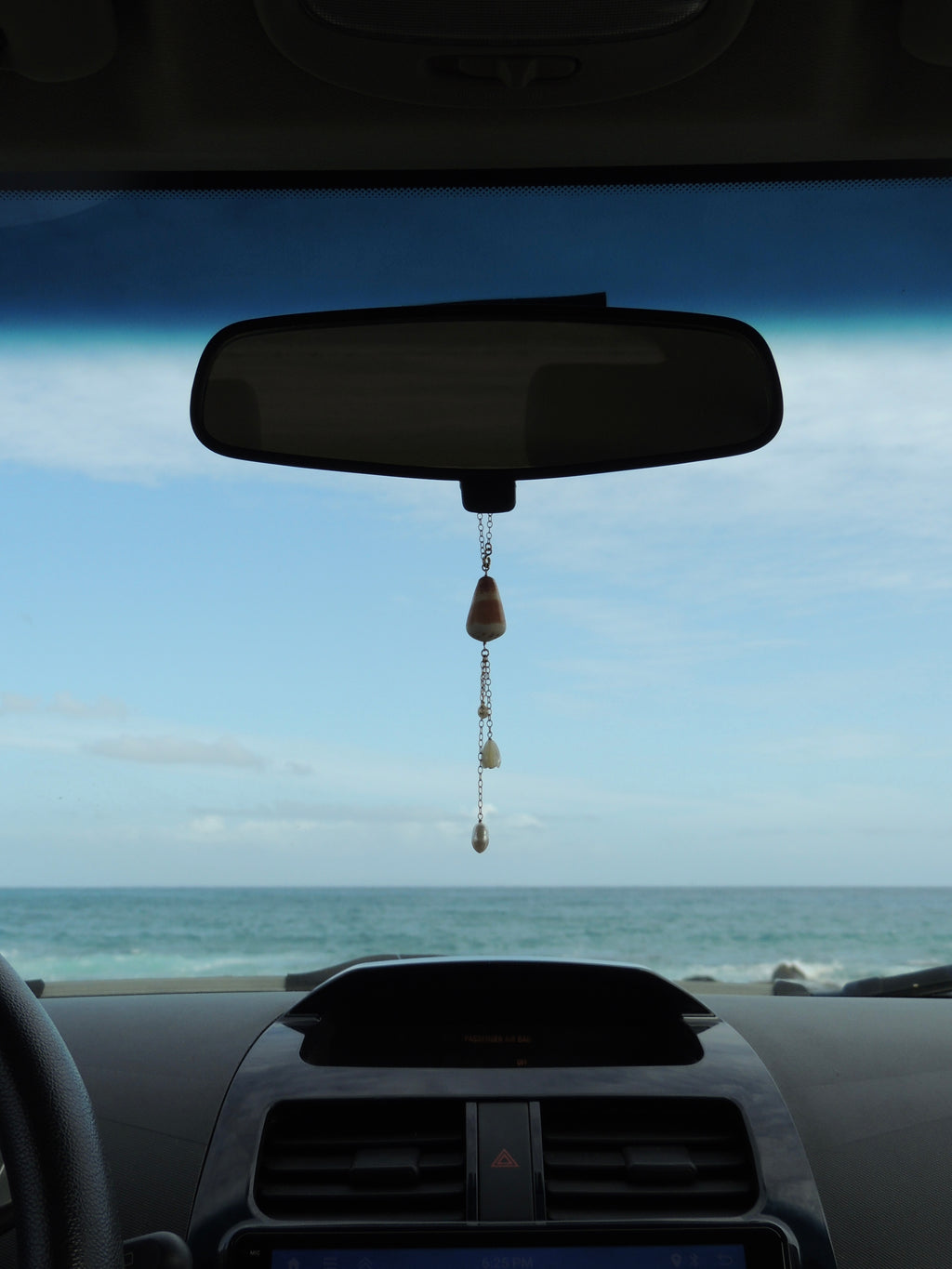 Rear View Mirror Charm