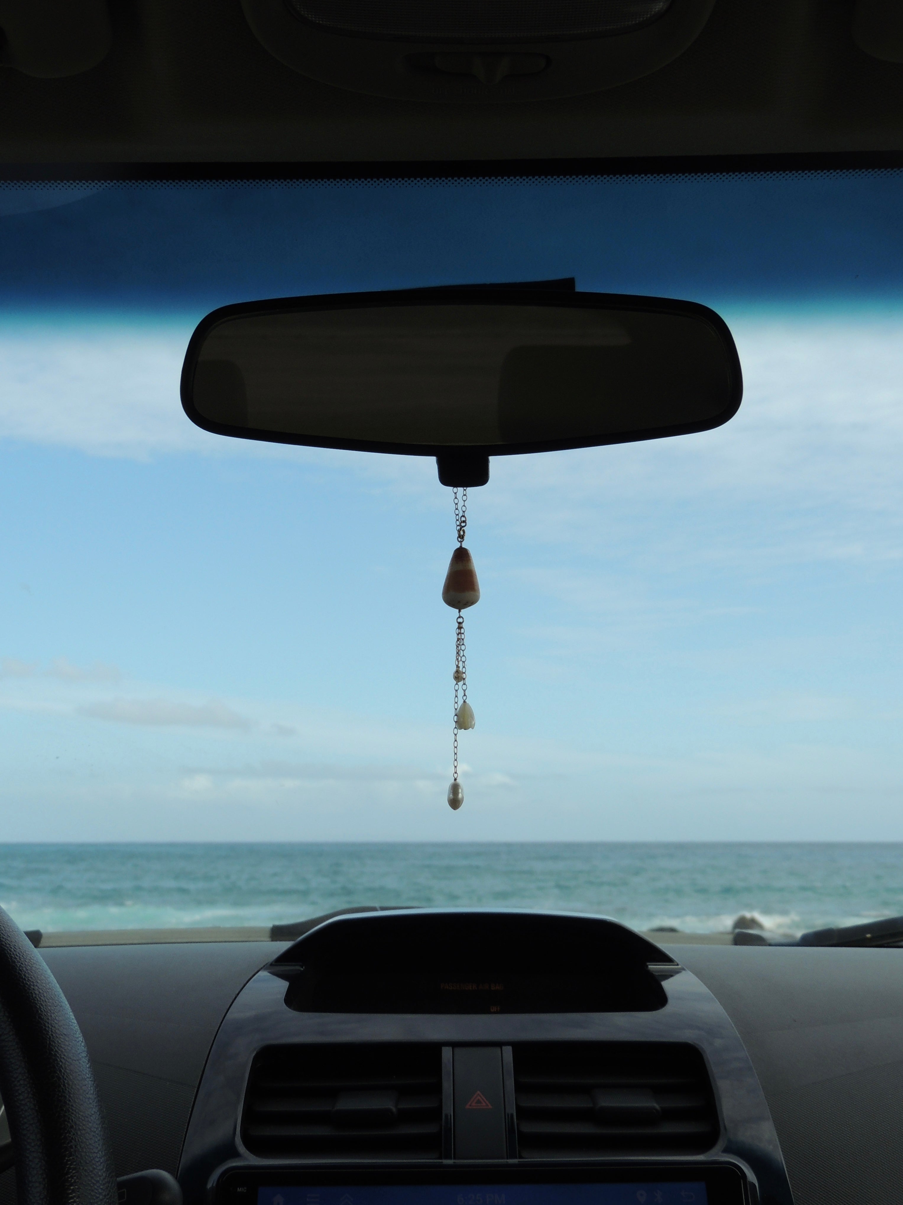 Rear View Mirror Charm
