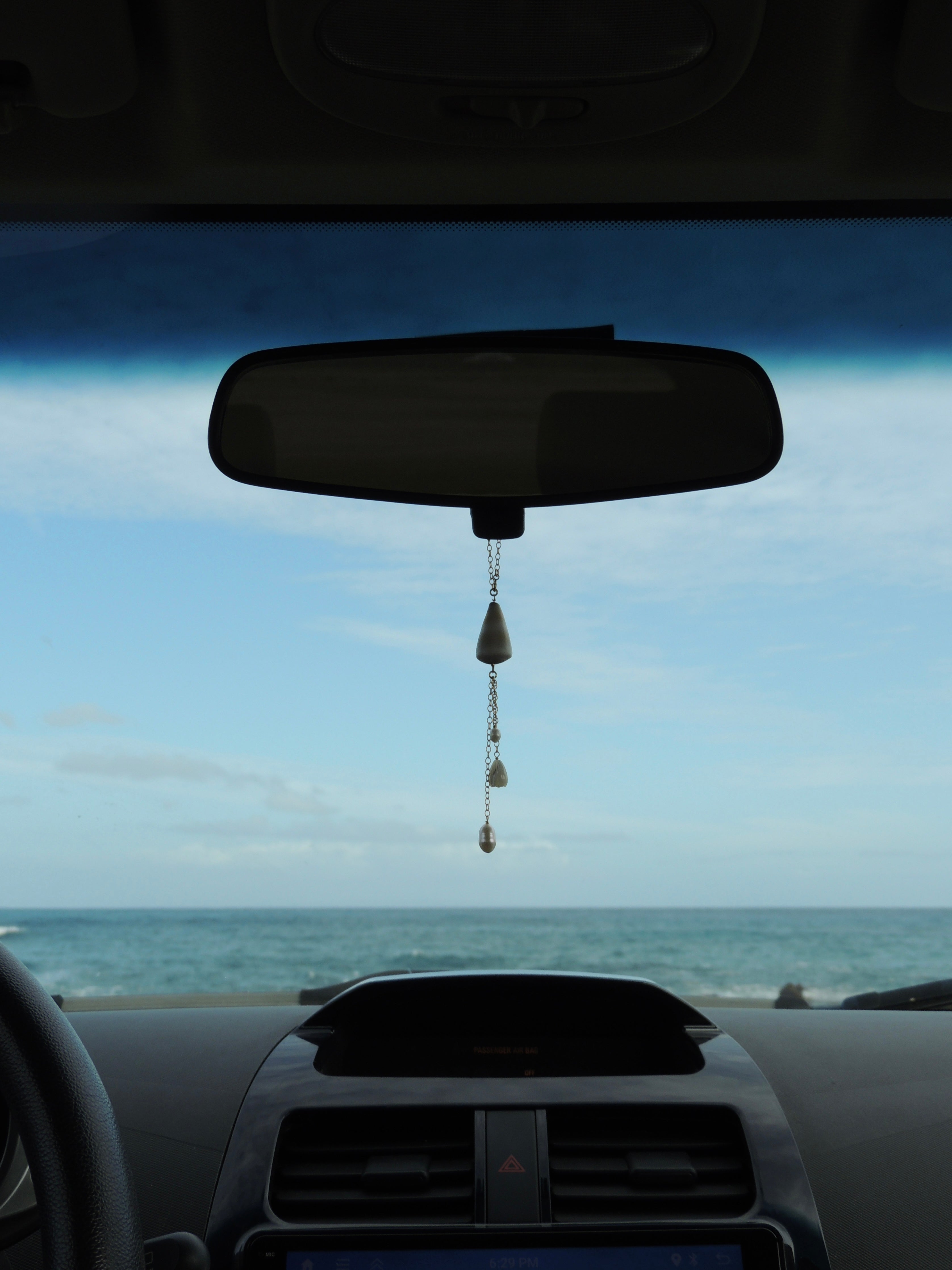 Rear View Mirror Charm