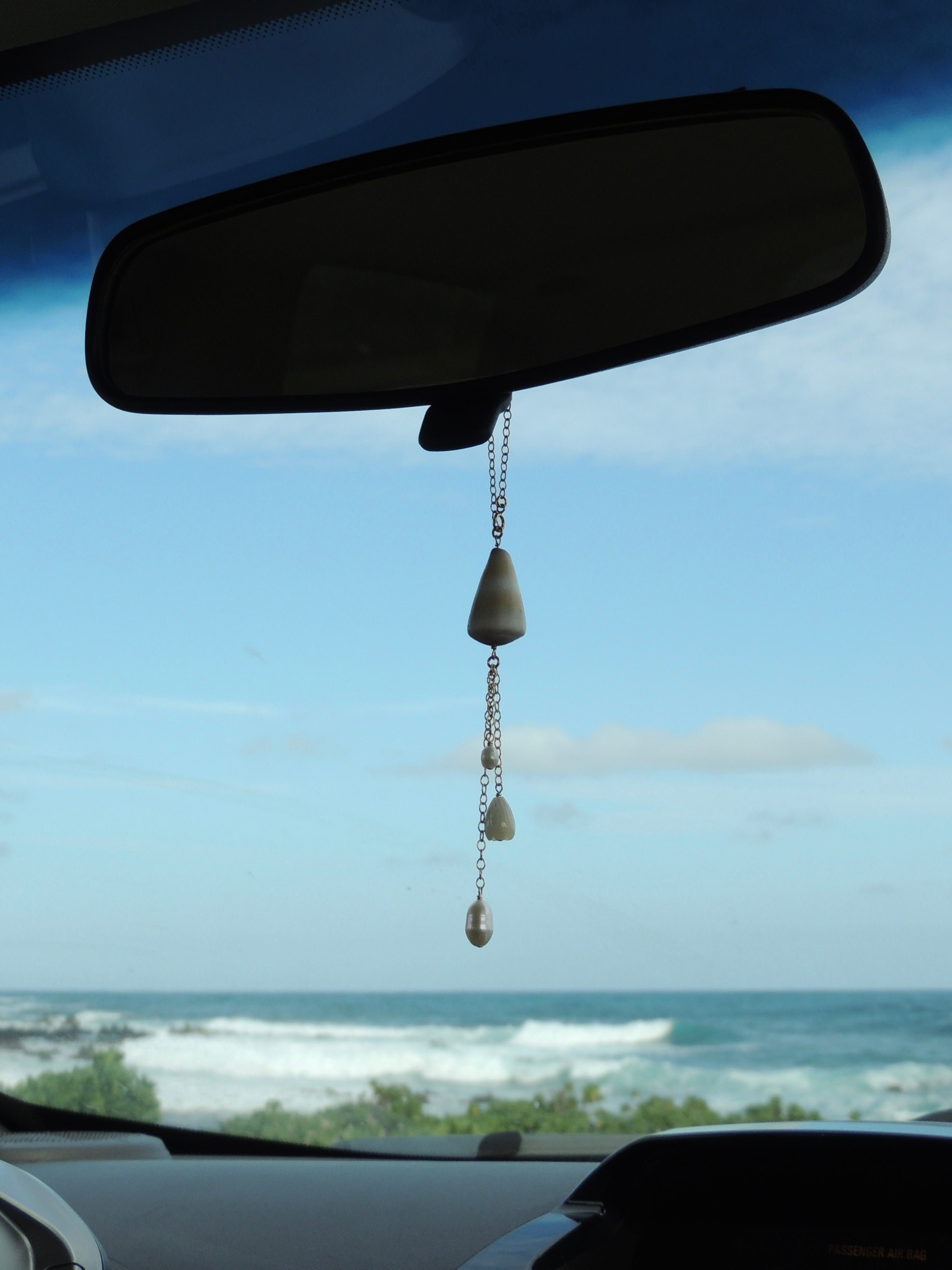 Rear View Mirror Charm
