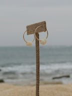 Puka Shell Hoops