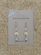 Sand Dollar Charm Earrings