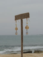Sand Dollar Charm Earrings