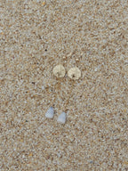 Sand Dollar Charm Earrings