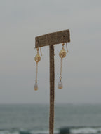 Sand Dollar Charm Earrings