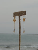 Sand Dollar Charm Earrings