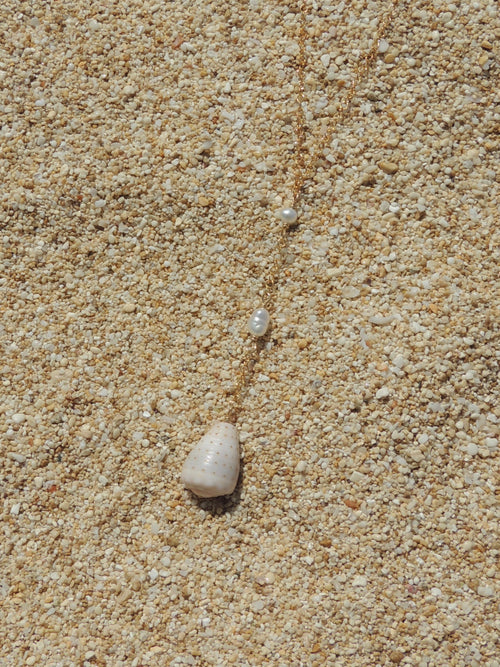 Abbreviated Cone Shell Necklace