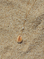 Honey Cowrie Shell Necklace