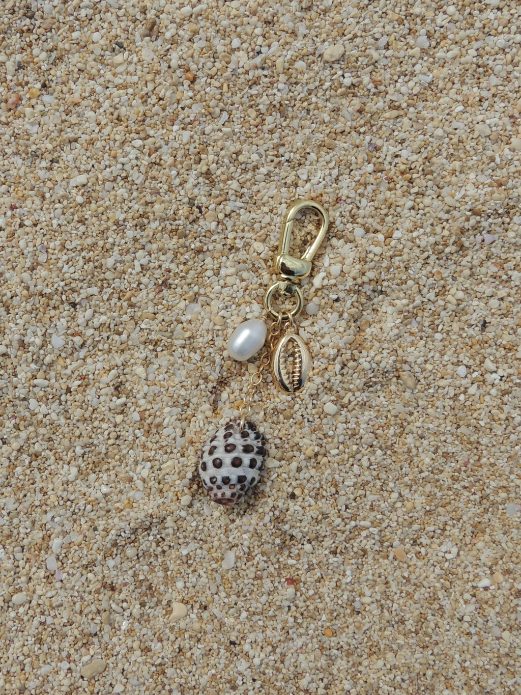 Drupe Shell Keychain