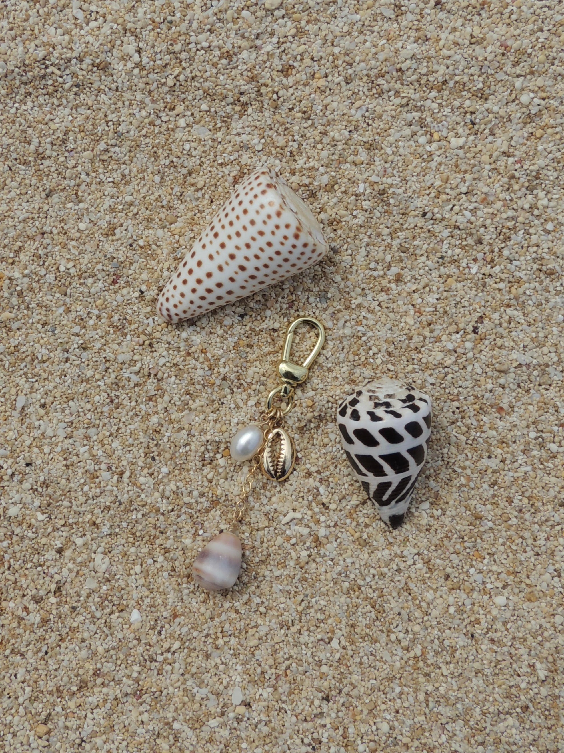 Cone Shell Keychain
