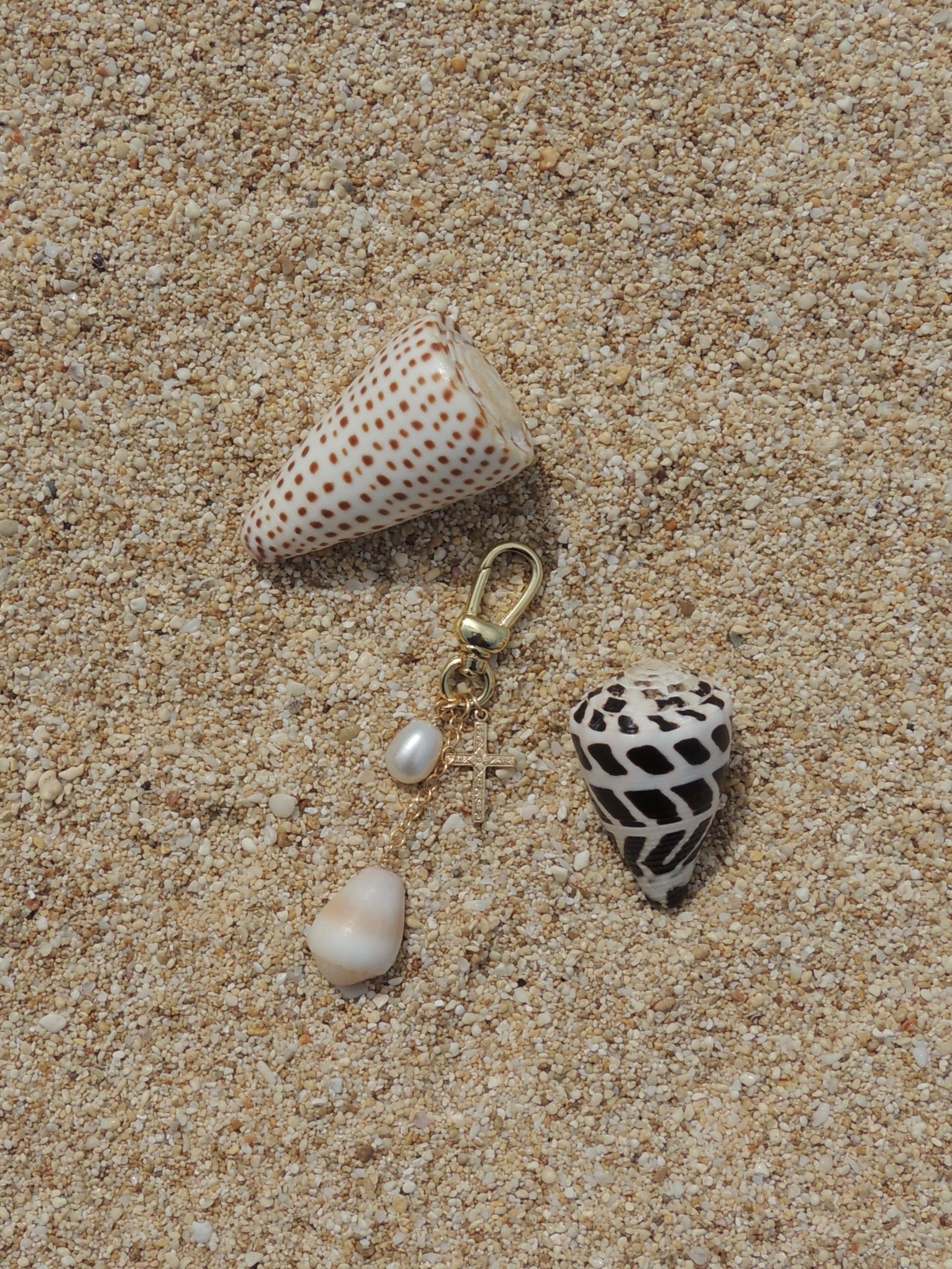 Cone Shell Keychain