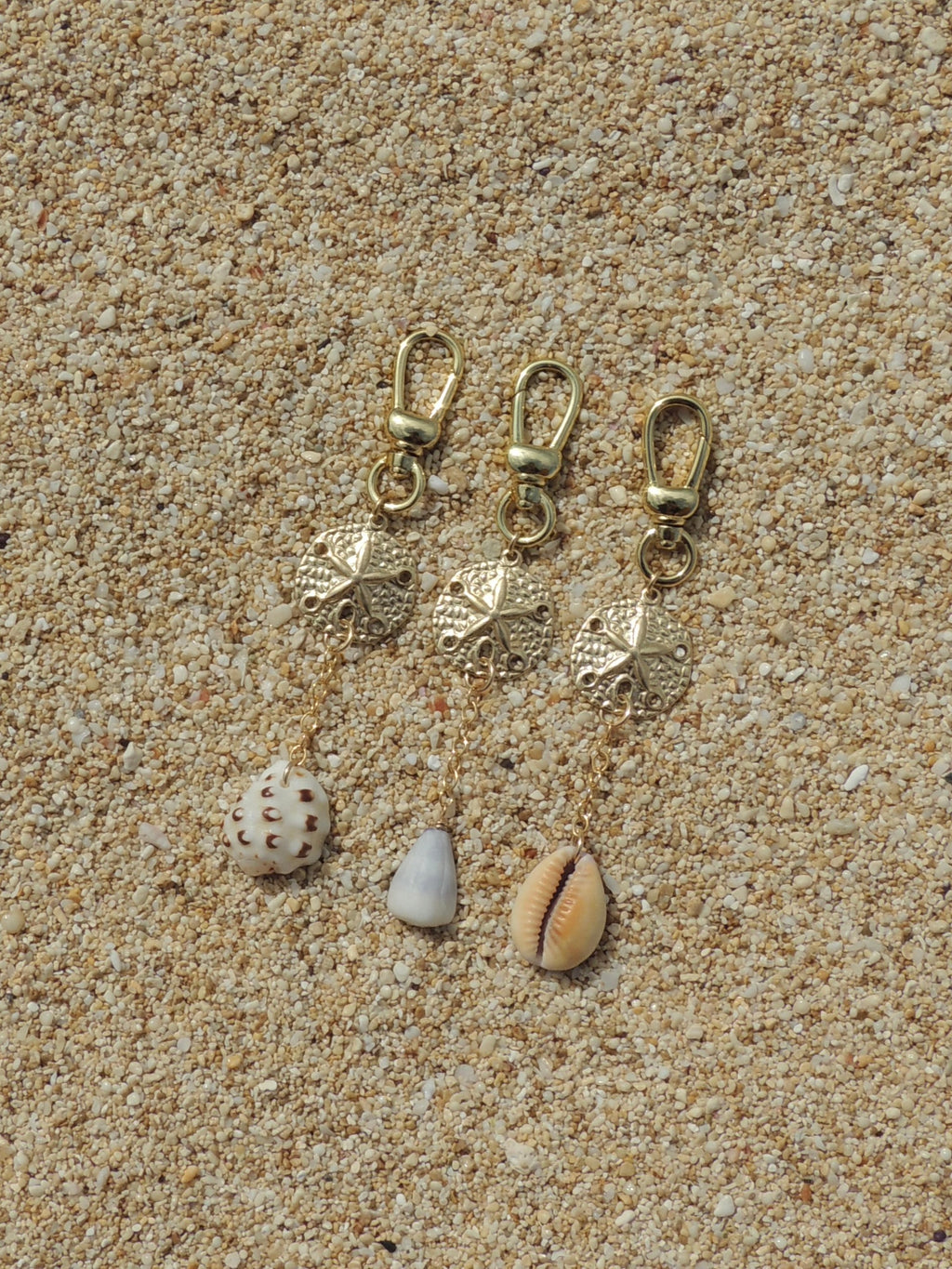 Drupe Shell Keychain