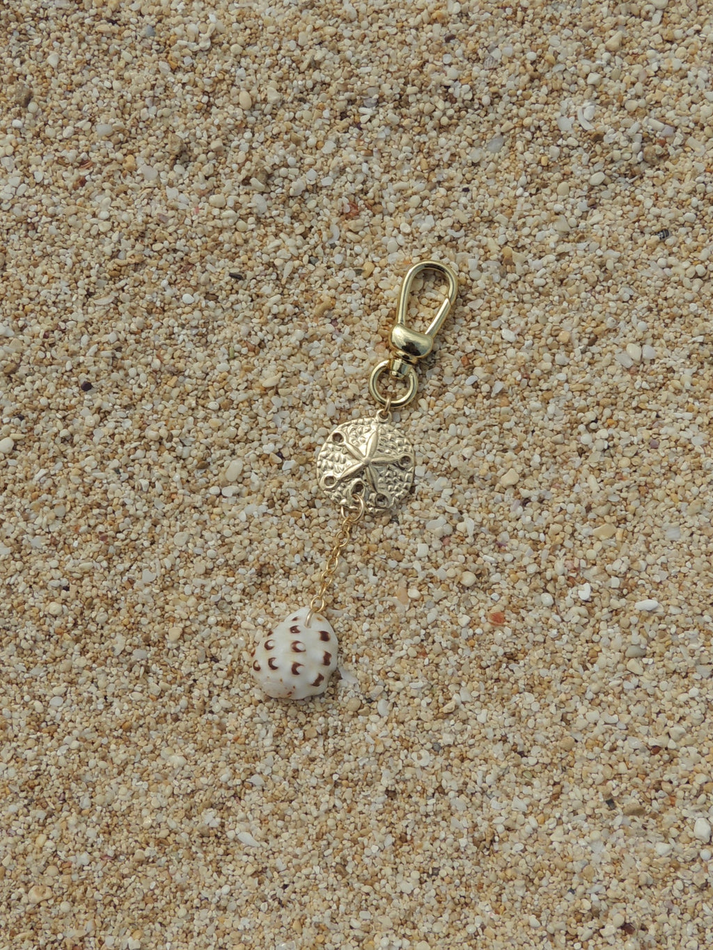 Drupe Shell Keychain