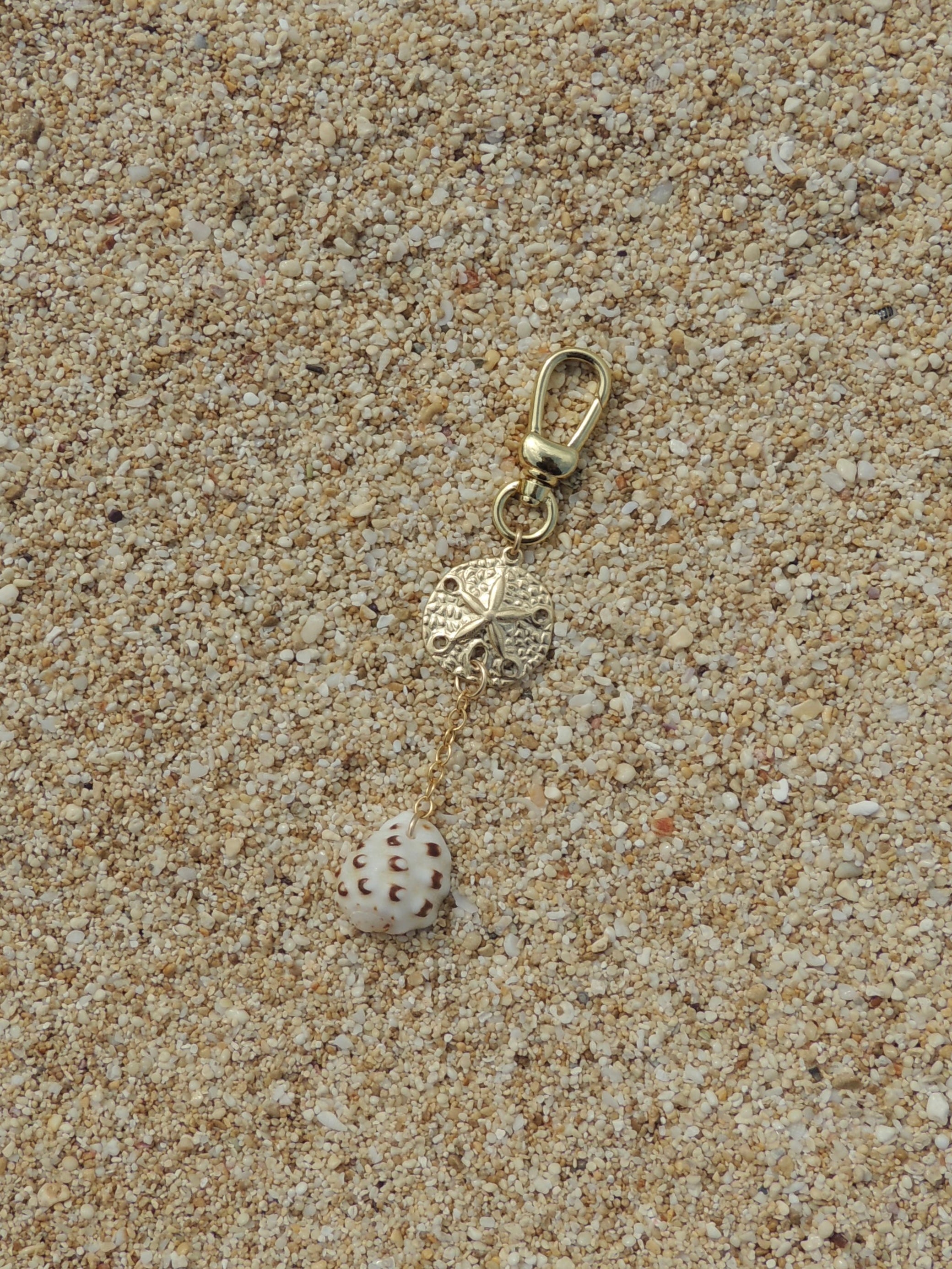 Drupe Shell Keychain