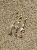 Hebrew Cone Shell Keychain