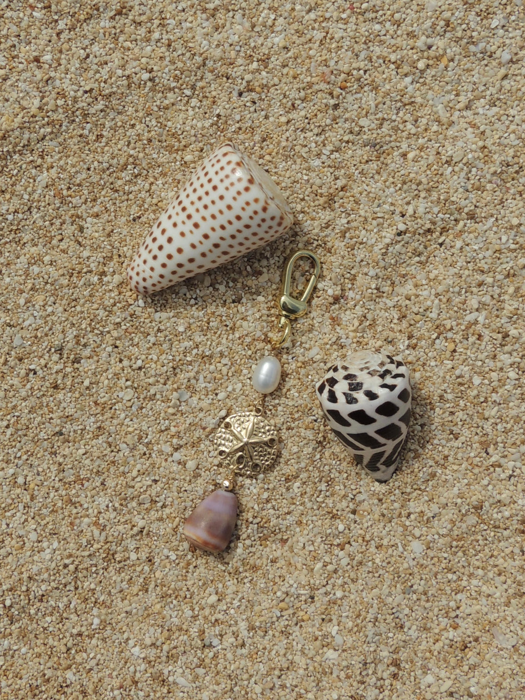 Cone Shell Keychain