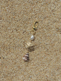 Hebrew Cone Shell Keychain