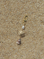 Hebrew Cone Shell Keychain