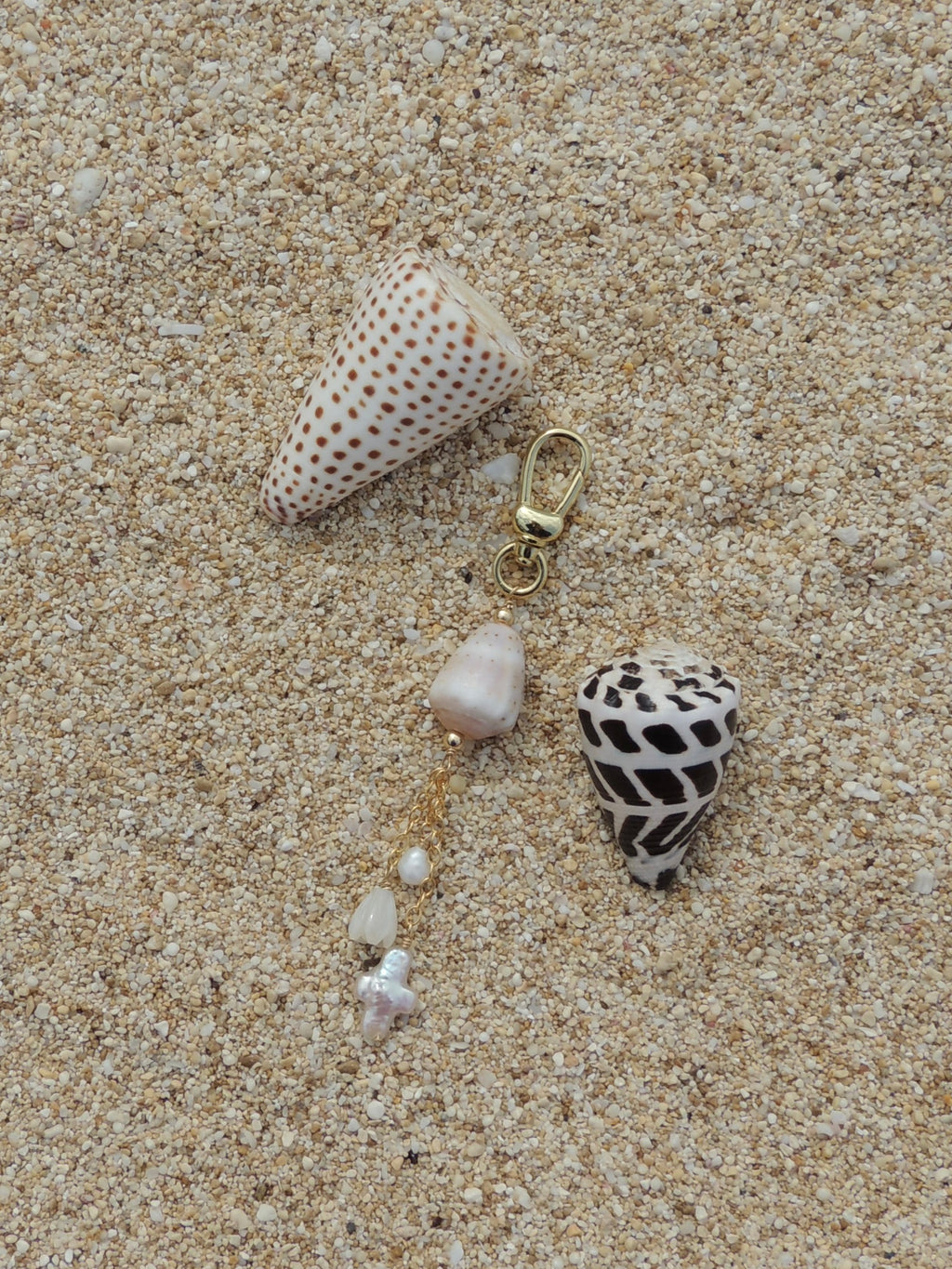 Cone Shell Keychain