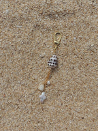 Hebrew Cone Shell Keychain