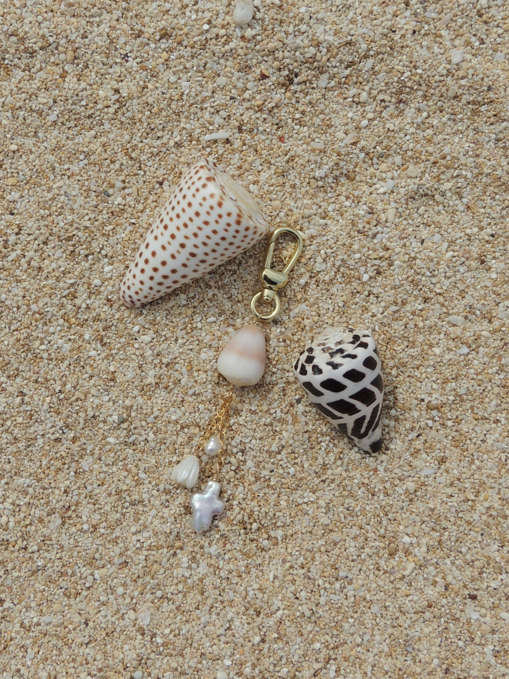 Cone Shell Keychain