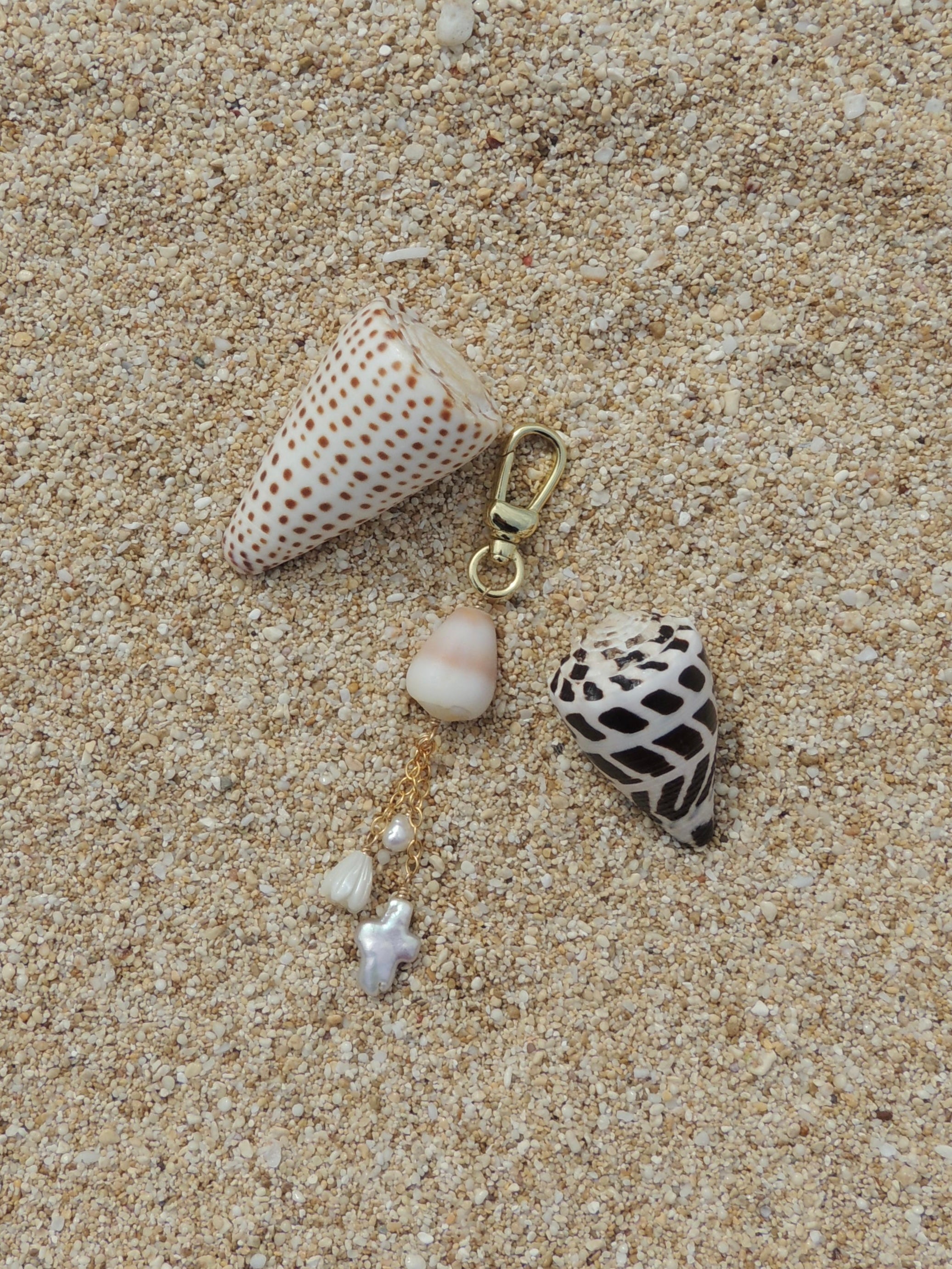 Cone Shell Keychain