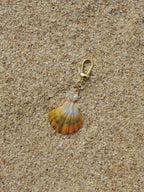 Sunrise Shell Keychain