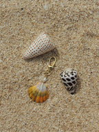 Sunrise Shell Keychain