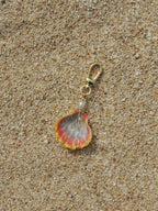 Sunrise Shell Keychain