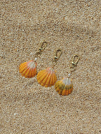Sunrise Shell Keychain