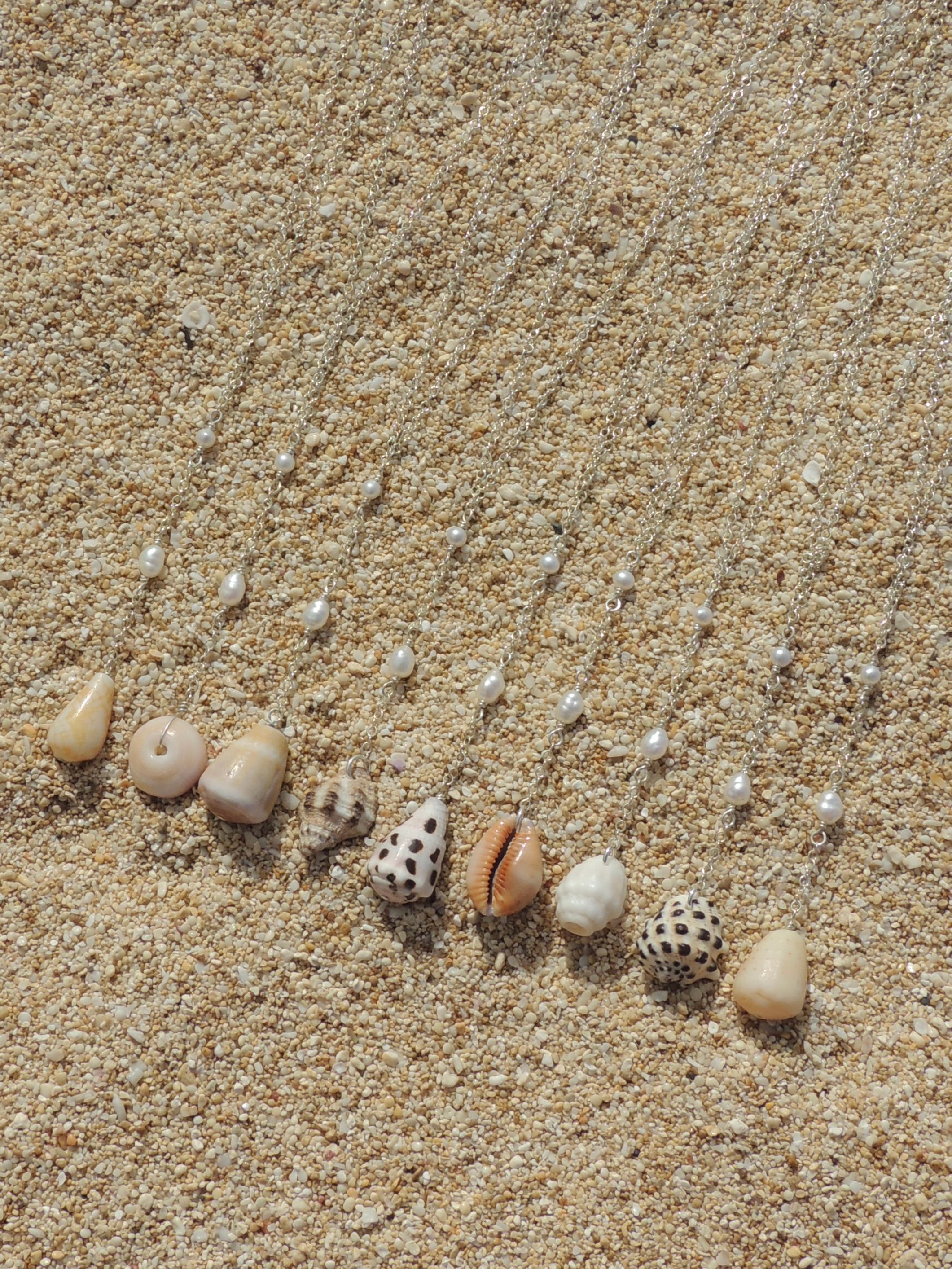 Penniform Cone Shell Necklace