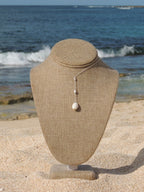 Lattice Miter Shell Necklace