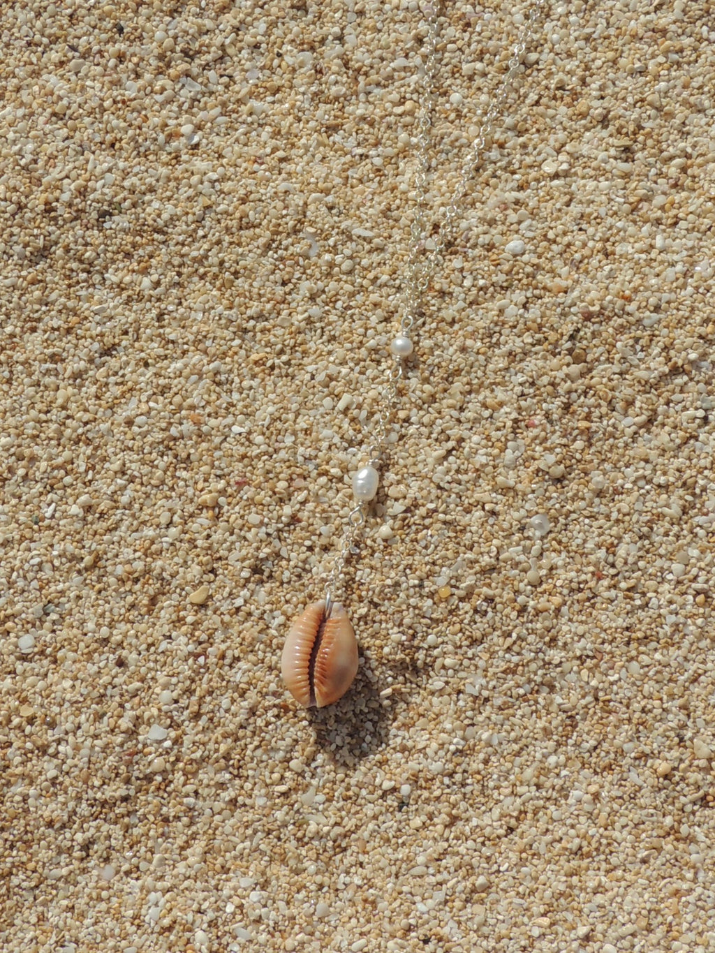 Honey Cowrie Shell Necklace