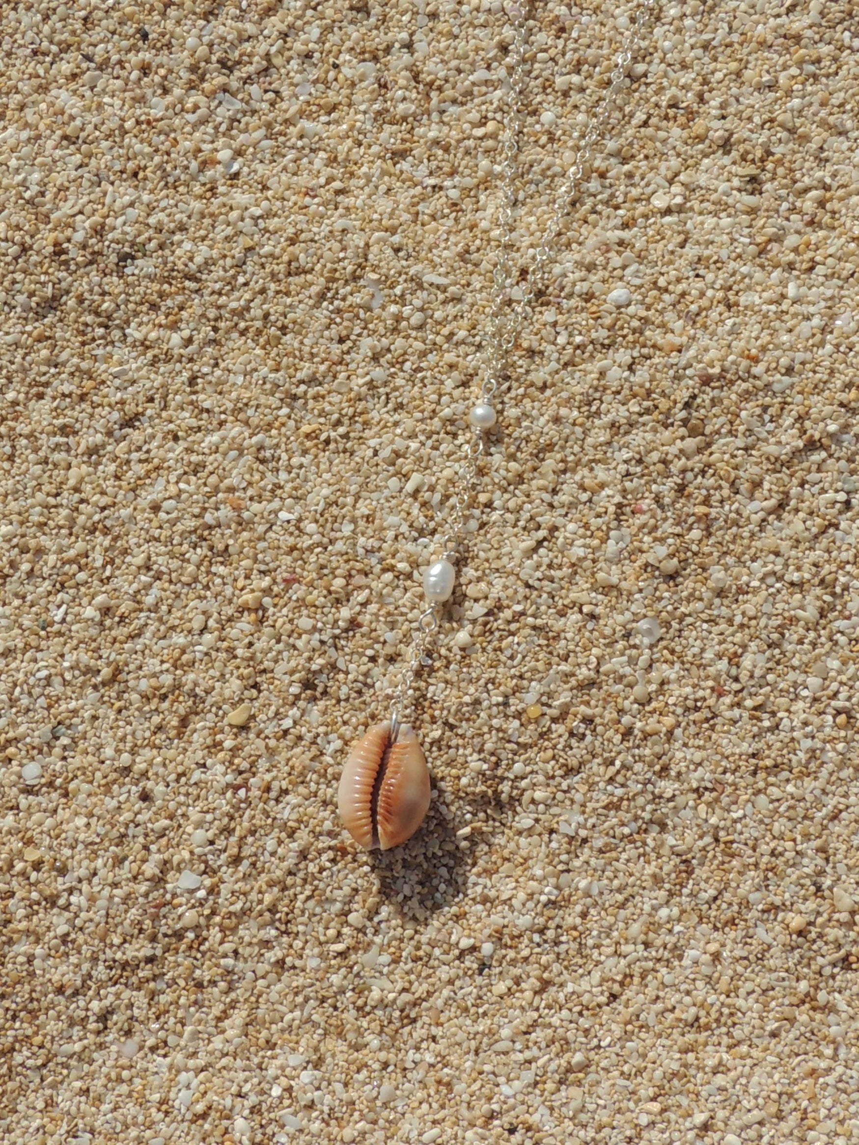 Honey Cowrie Shell Necklace